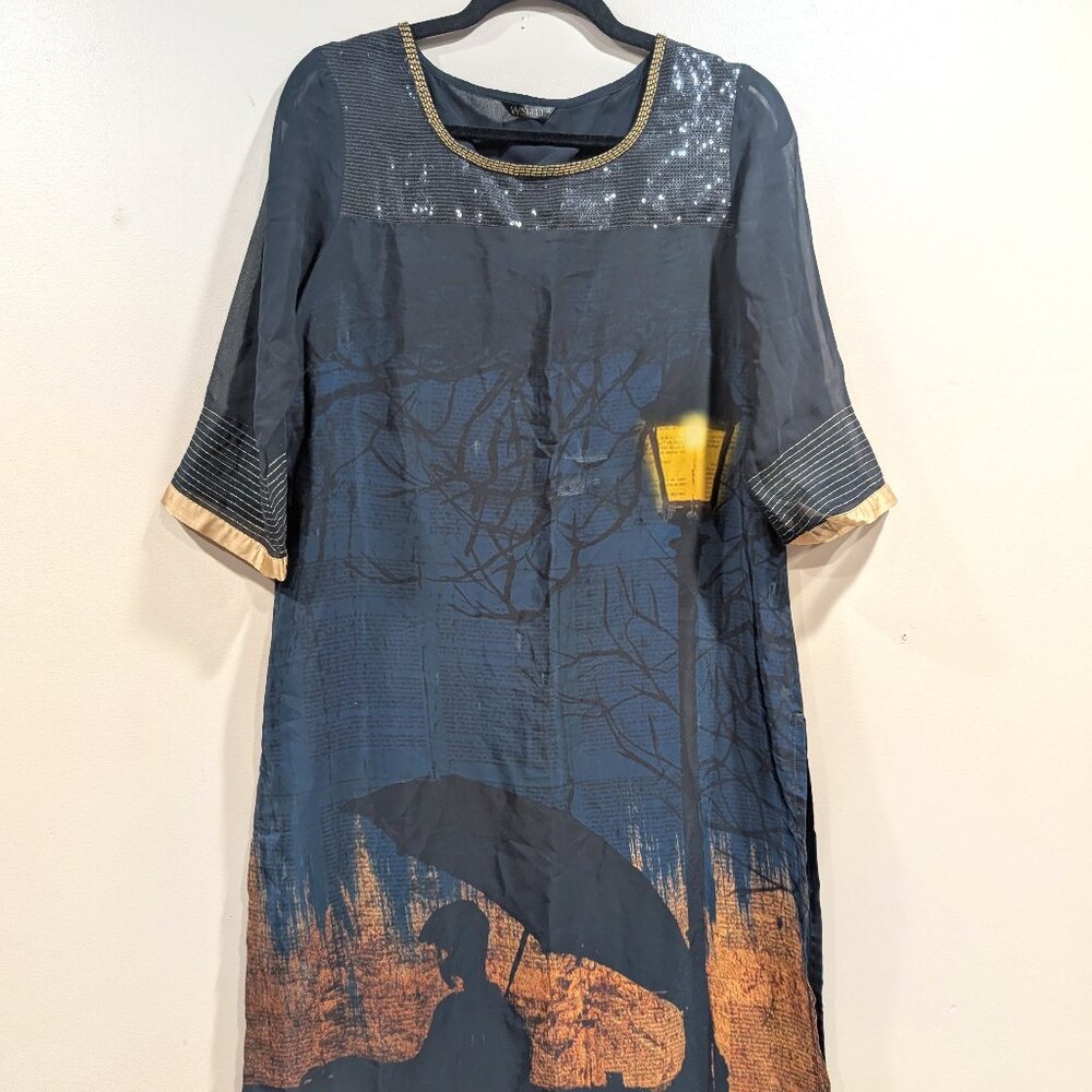 beautiful embroided Kurta